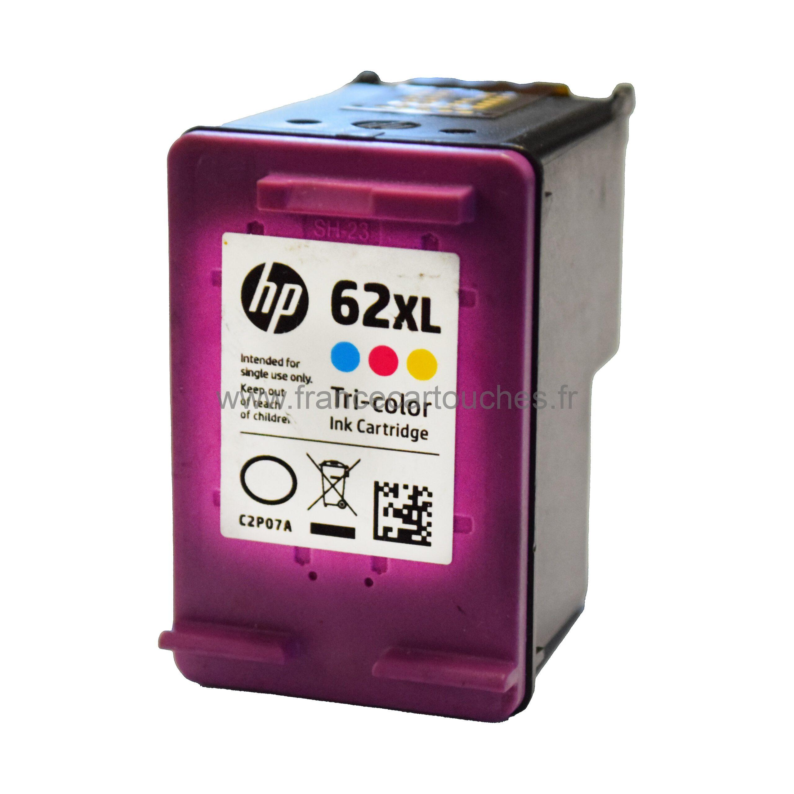 Infolight : HP C2P07A - Cartouche d'encre couleur N° 62XL (longue durée)
